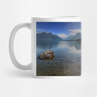 Glacier National Park Lake and Mountains Mug